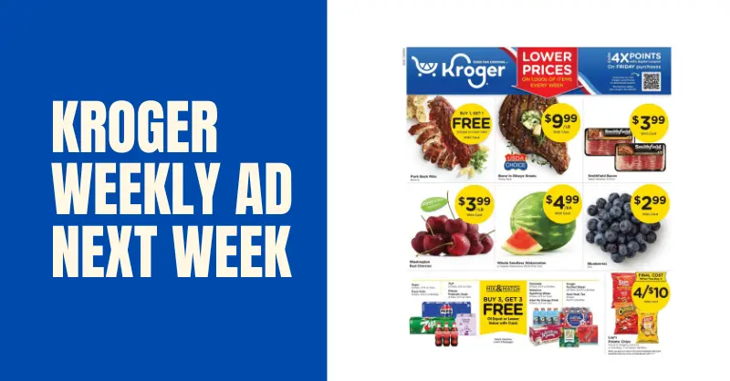 Kroger Weekly Ad Next Week
